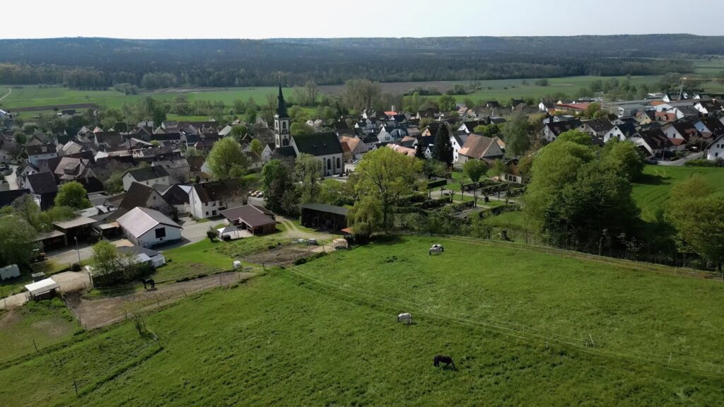 Startschuss für den Imagefilm der Gemeinde Hallerndorf