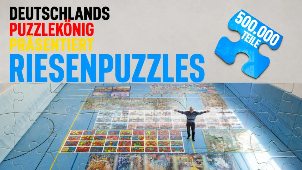Beeindruckende Riesenpuzzle-Ausstellung in