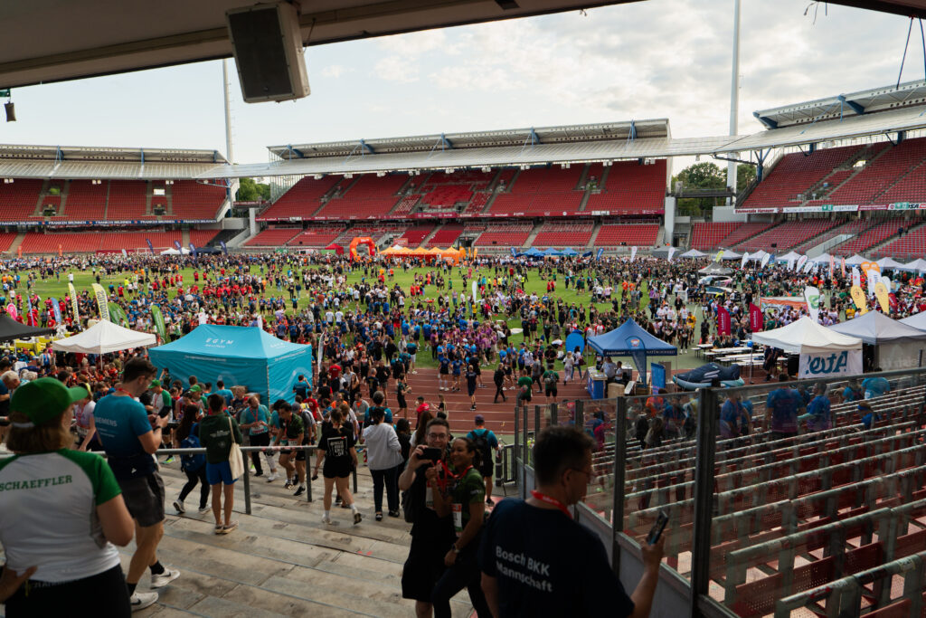 B2Run Nürnberg 2026 für das WIEGEL Läuferteam