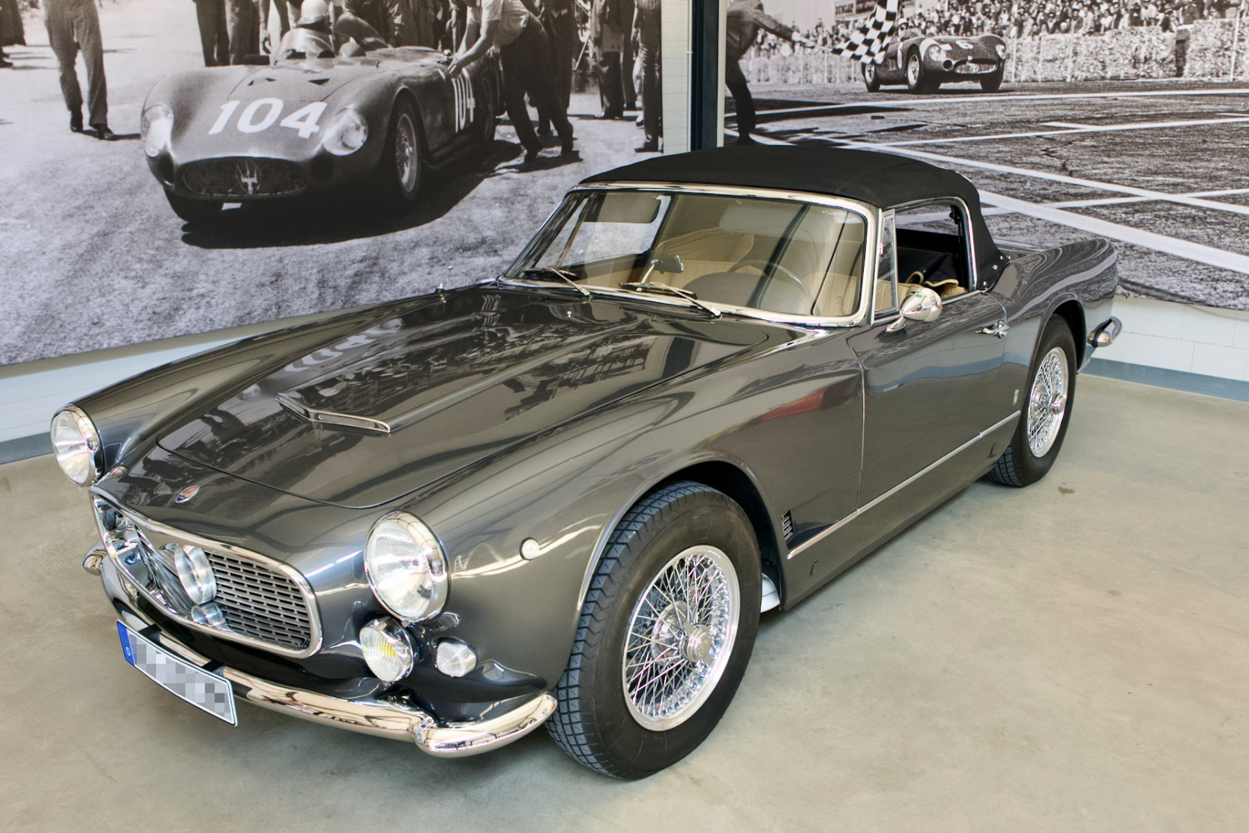 Oldtimer-Fotoshooting Maserati 3500 GT Spider Vignale