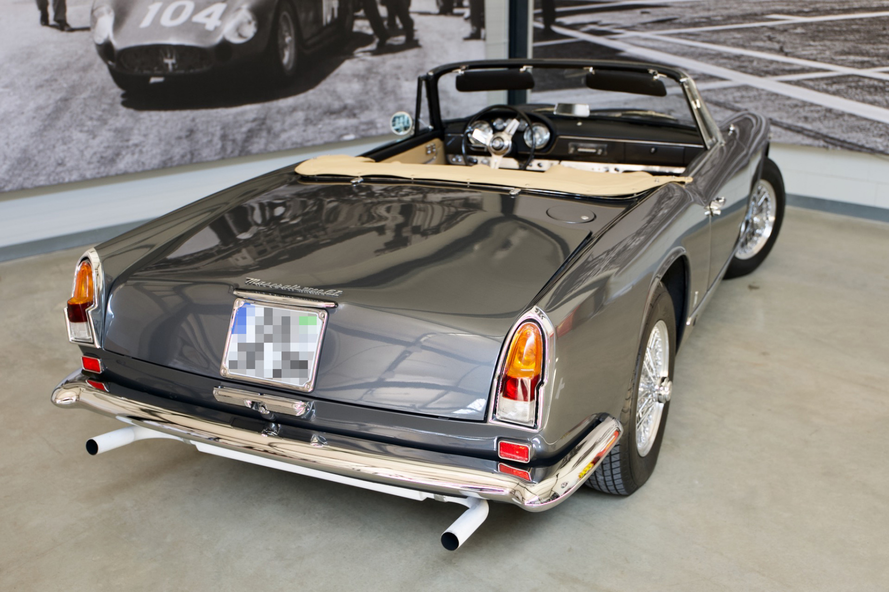 Oldtimer-Fotoshooting Maserati 3500 GT Spider Vignale