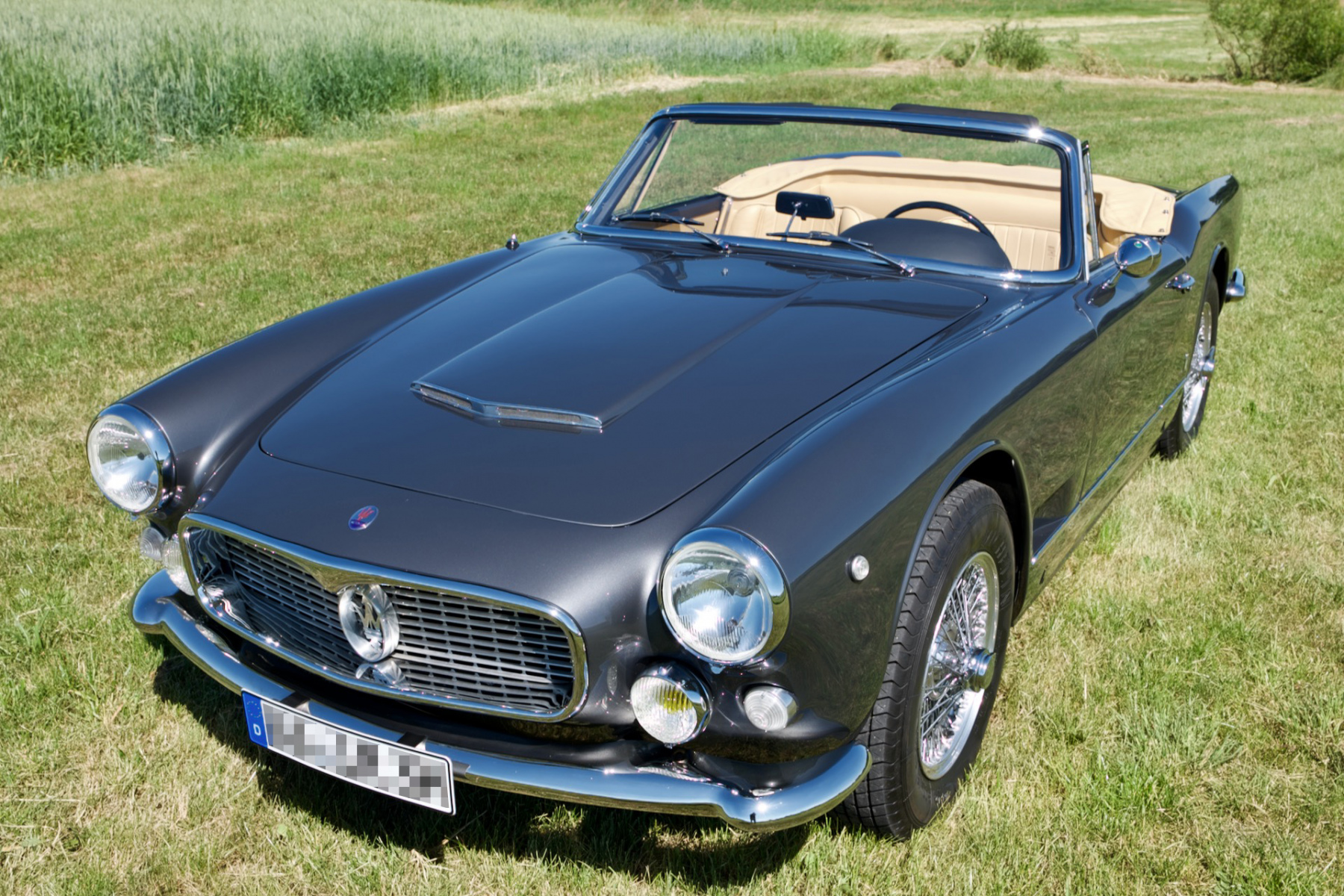 Oldtimer-Fotoshooting Maserati 3500 GT Spider Vignale