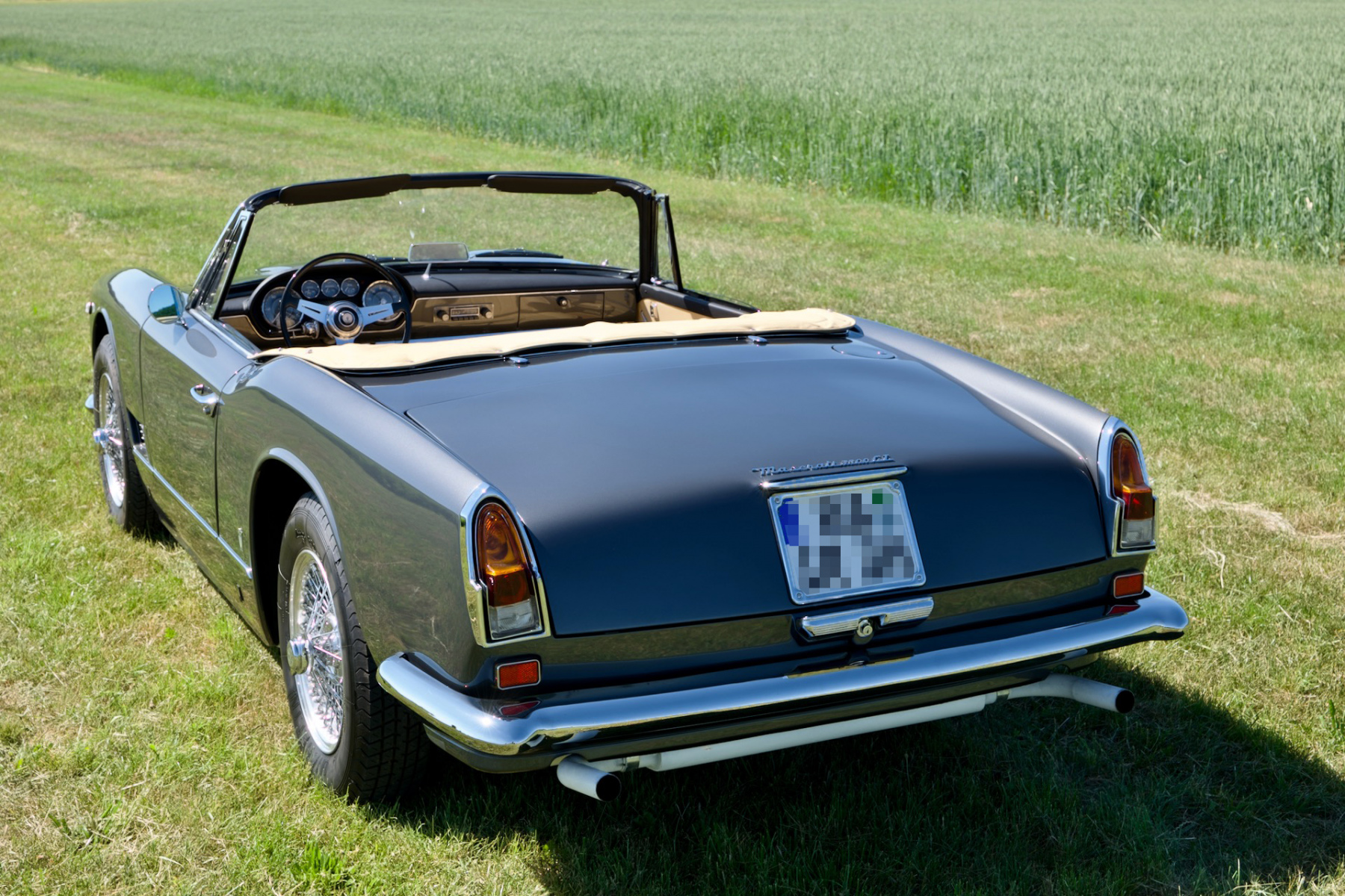 Oldtimer-Fotoshooting Maserati 3500 GT Spider Vignale