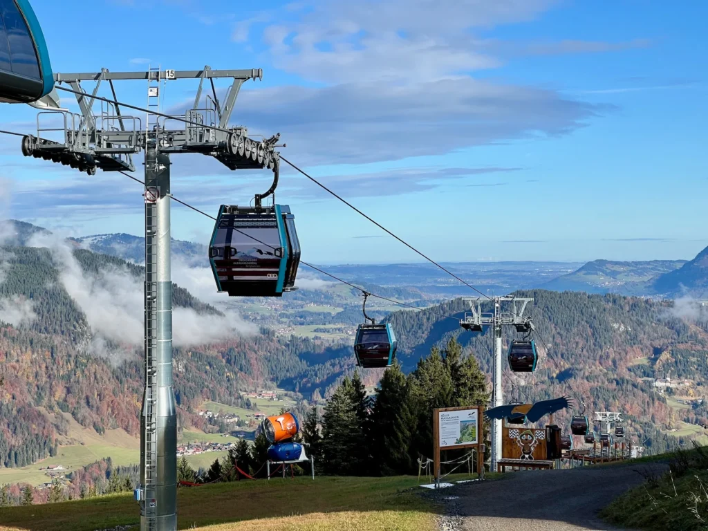 Drei Allgäu-Seilbahnen im Vergleich: Hornb