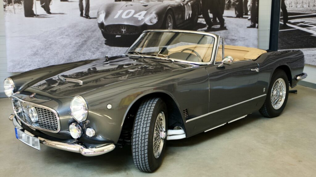 Oldtimer-Fotoshooting Maserati 3500 GT Spider Vignale